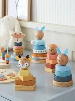 Trio De Tours à Empiler En Bois FSC® Bois - Vertbaudet 12 Trio De Tours à Empiler En Bois FSC® Bois - Vertbaudet -Petite Vie Soldes trio de tours a empiler en bois fsc 4