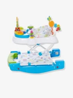 Trotteur évolutif Vertbaudet Trott&pouss' Blanc Imprimé - Vertbaudet -Petite Vie Soldes trotteur evolutif vertbaudet trottpouss 4