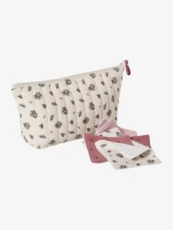 Trousse De Toilette Enfant En Gaze De Coton Douce Provence - Vertbaudet -Petite Vie Soldes trousse de toilette enfant en gaze de coton 3